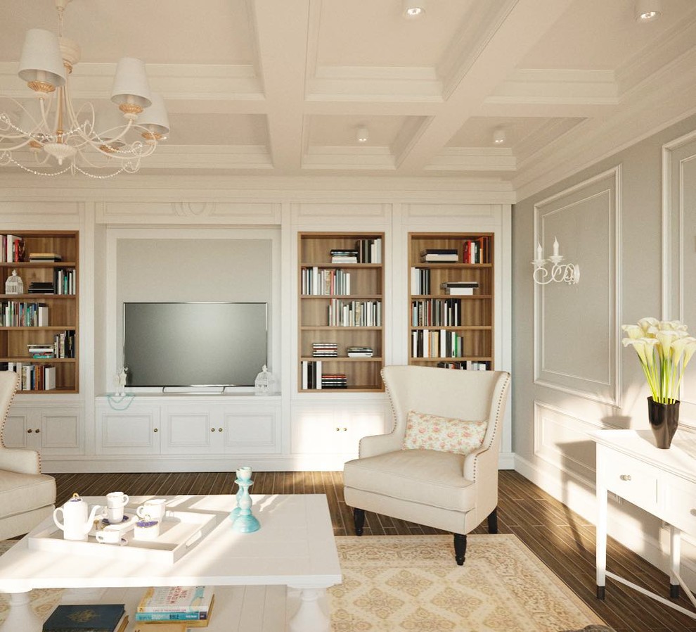 Обложка проекта: Гостиная жилого дома