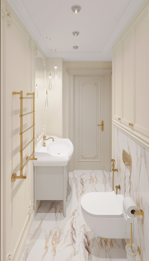 Интерьер 2-ух уровневой квартиры_ "АРОМАТ САДОВ"