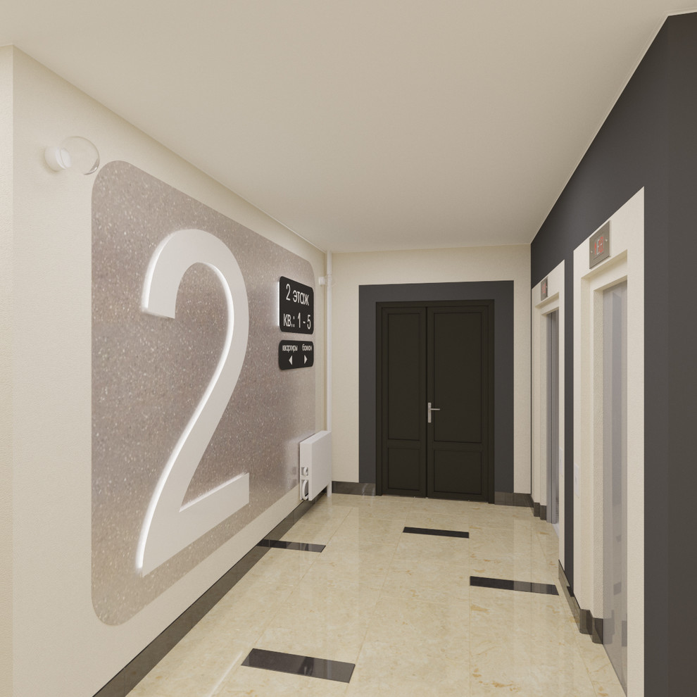 Дизайн интерьера подъездов.