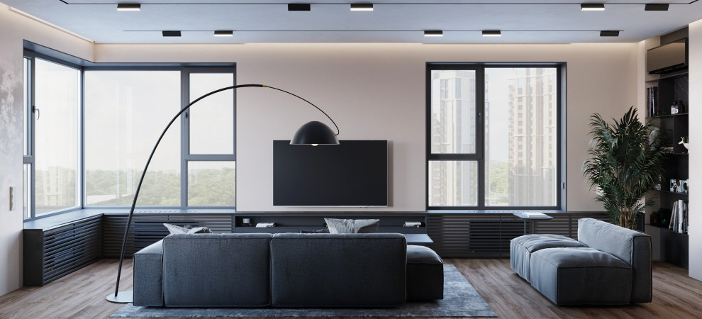 Квартира 70 м2  в стиле минимализм