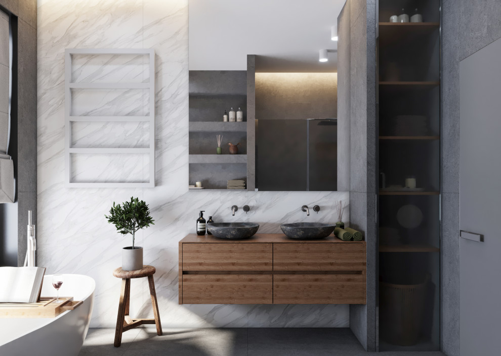 Загородный дом в стиле минимализм