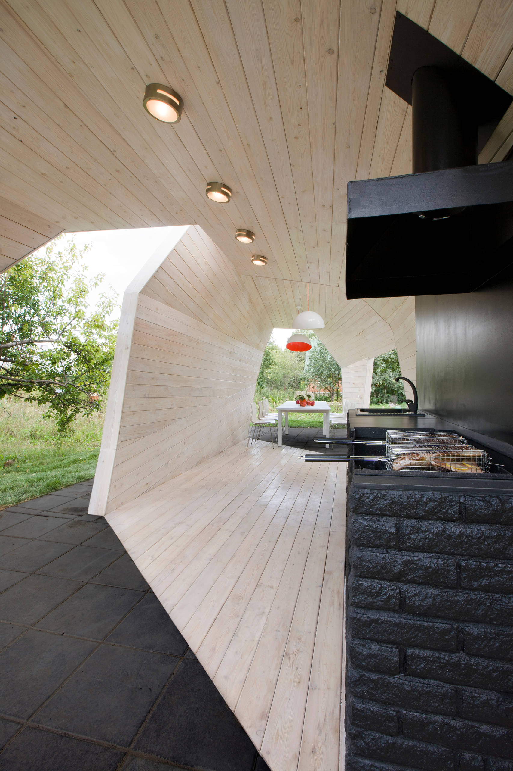 Проект недели: Беседка-волна для капитана