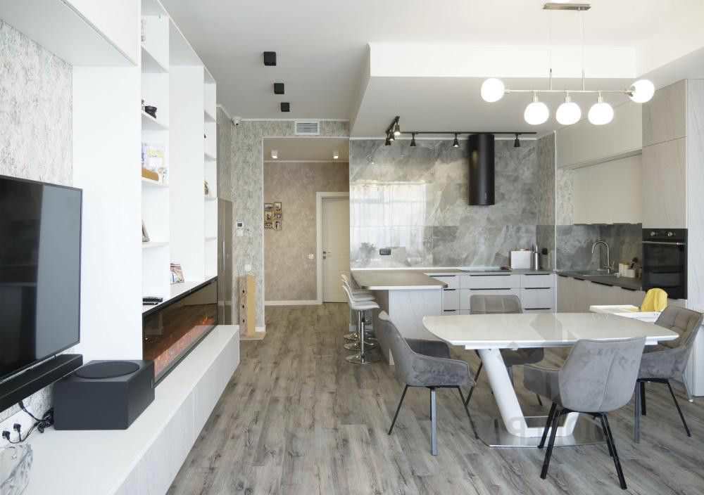 Ремонт трехкомнатной квартиры 140 кв.м в ЖК «Триколор»