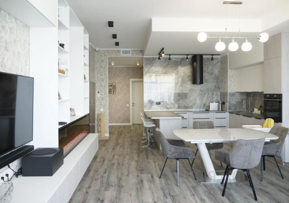 Ремонт трехкомнатной квартиры 140 кв.м в ЖК «Триколор»