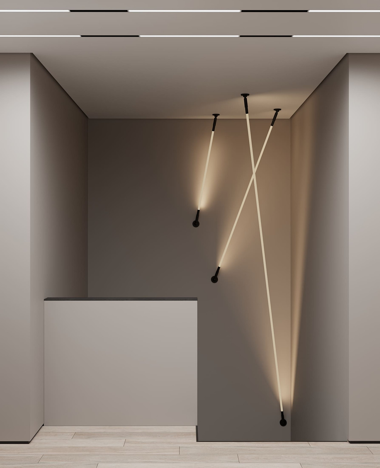 Дизайн-проект пентхауса для молодой пары