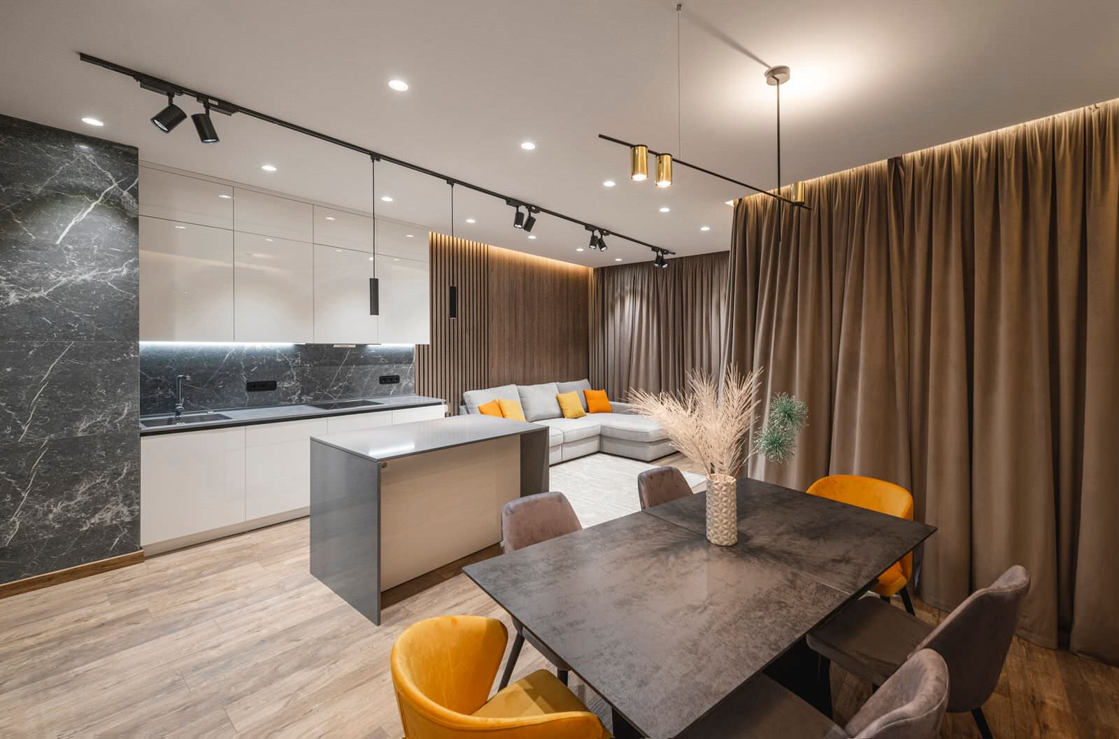 Капитальный ремонт квартиры в современном стиле