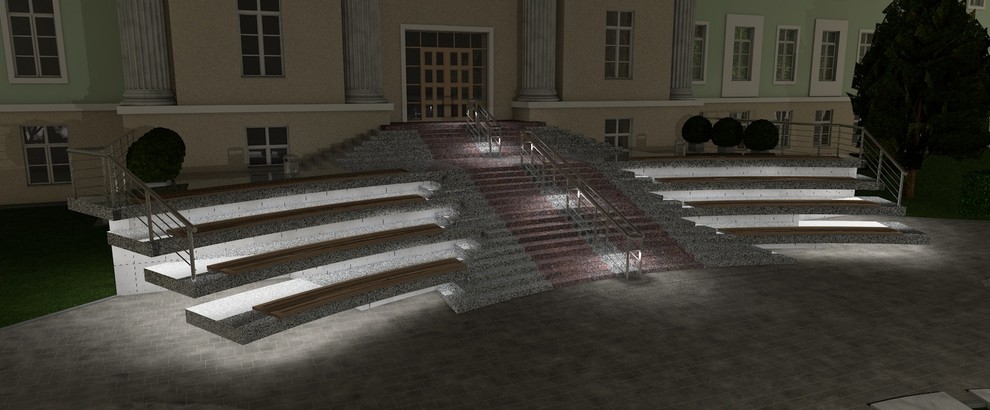 Эскизный проект благоустройства сквера у НТИ НИЯУ МИФИ Новоуральск.