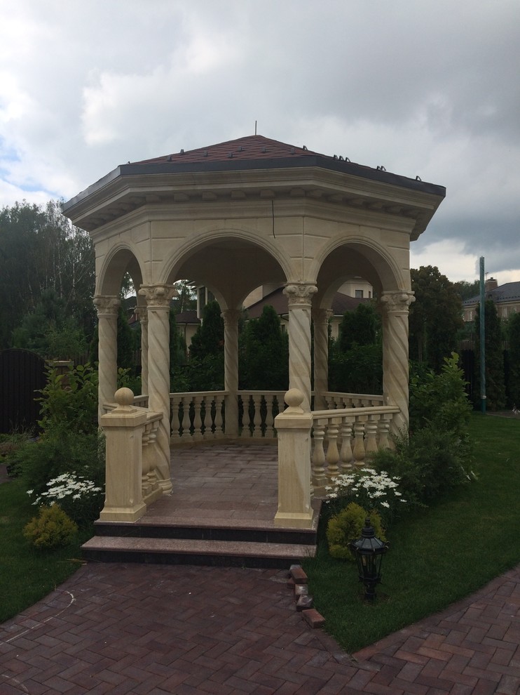 Облицовка фасадов натуральным камнем