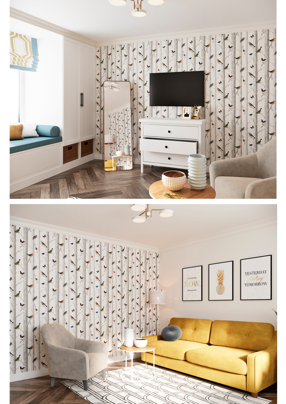 Визуализация 3-4омнатной квартиры в Люберцы