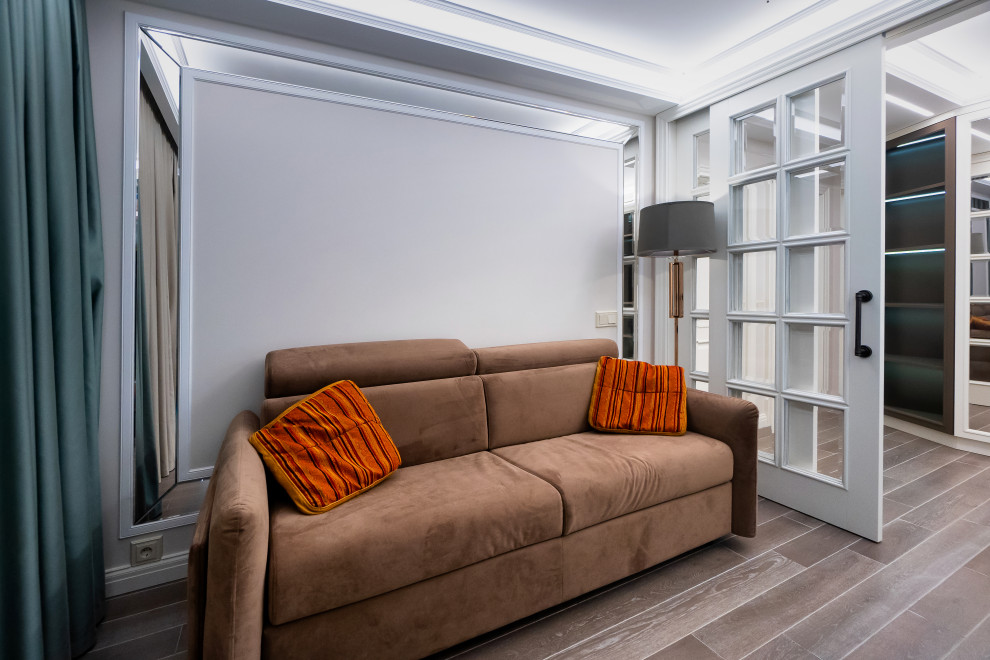 Ремонт трехкомнатной квартиры площадью 84 кв.м. в стиле неоклассика