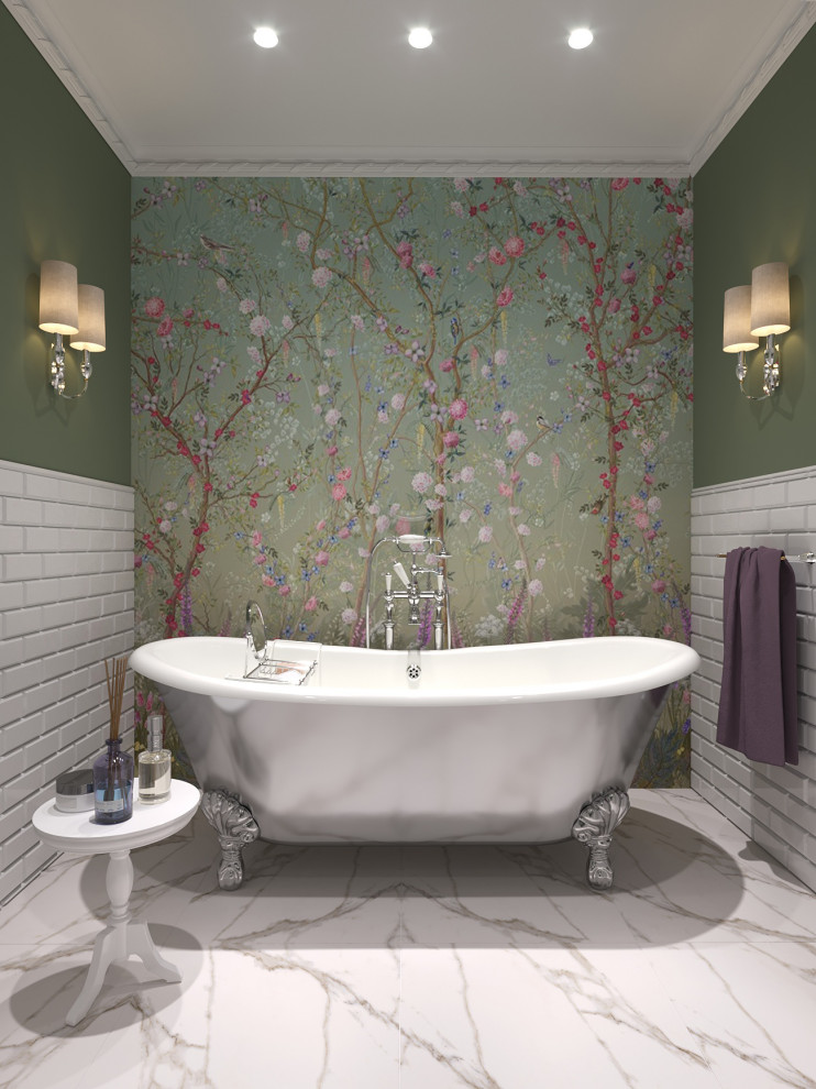 Обложка проекта: ванна при спальне