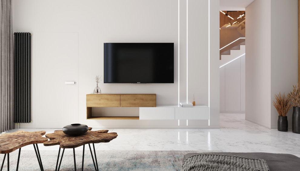 Загородный дом в стиле минимализм