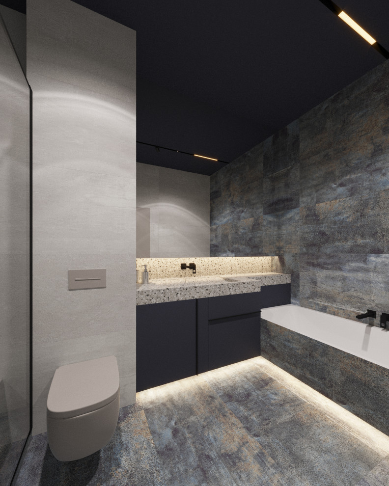 ЖК " Символ" -гостиная для молодого мужчины