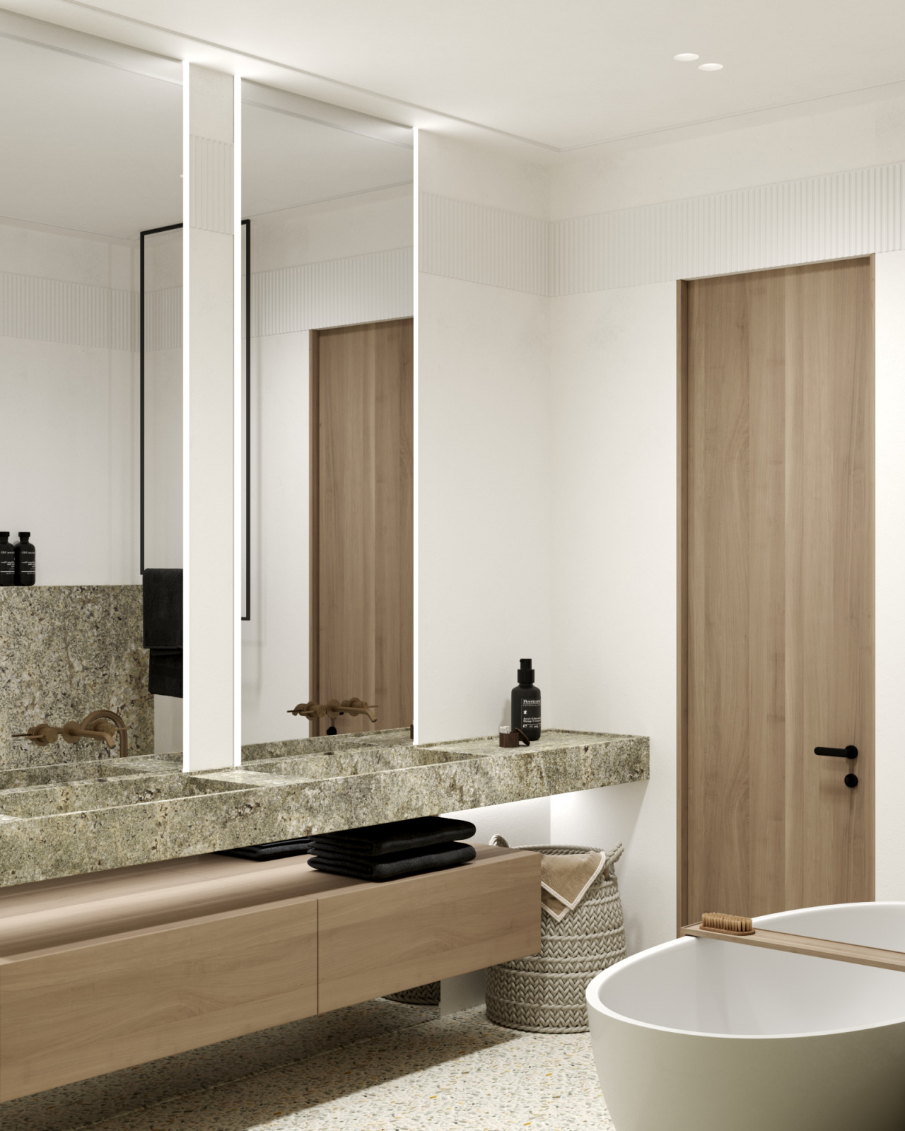 Обложка проекта: Квартира 80 кв.м для смелых и творческих, ЖК Прайм Парк, Москва