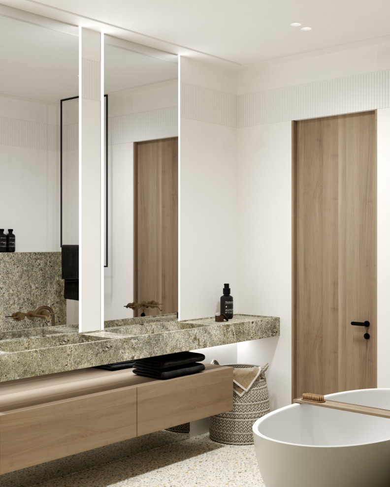 Обложка проекта: Квартира 80 кв.м для смелых и творческих, ЖК Прайм Парк, Москва