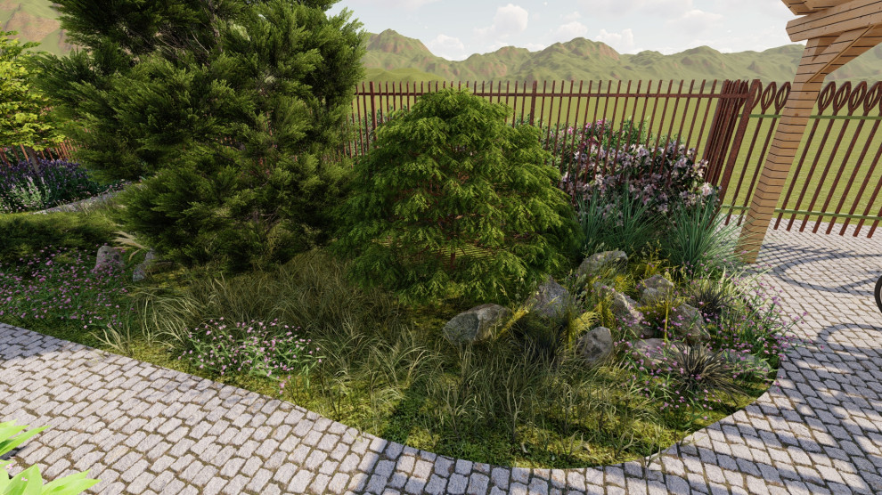 Каменистые устройства на участке 7 соток. "День/Ночь"