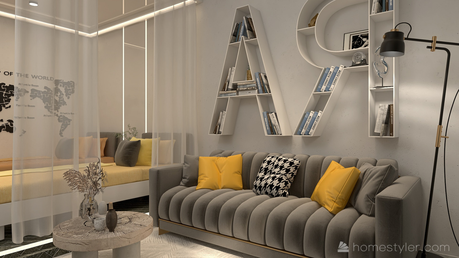 Однокомнатная квартира для Яны и Анны