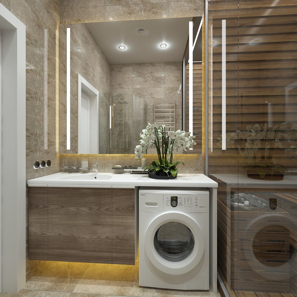 ДОМ "СОВРЕМЕННОЕ ШАЛЕ - ЭКО, 1этаж