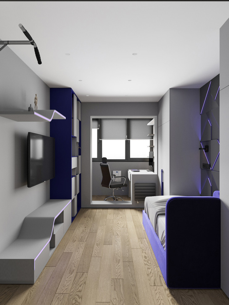 Дизайн - Кв. для молодой семьи блогеров-предпринимателей с двумя мальчиками