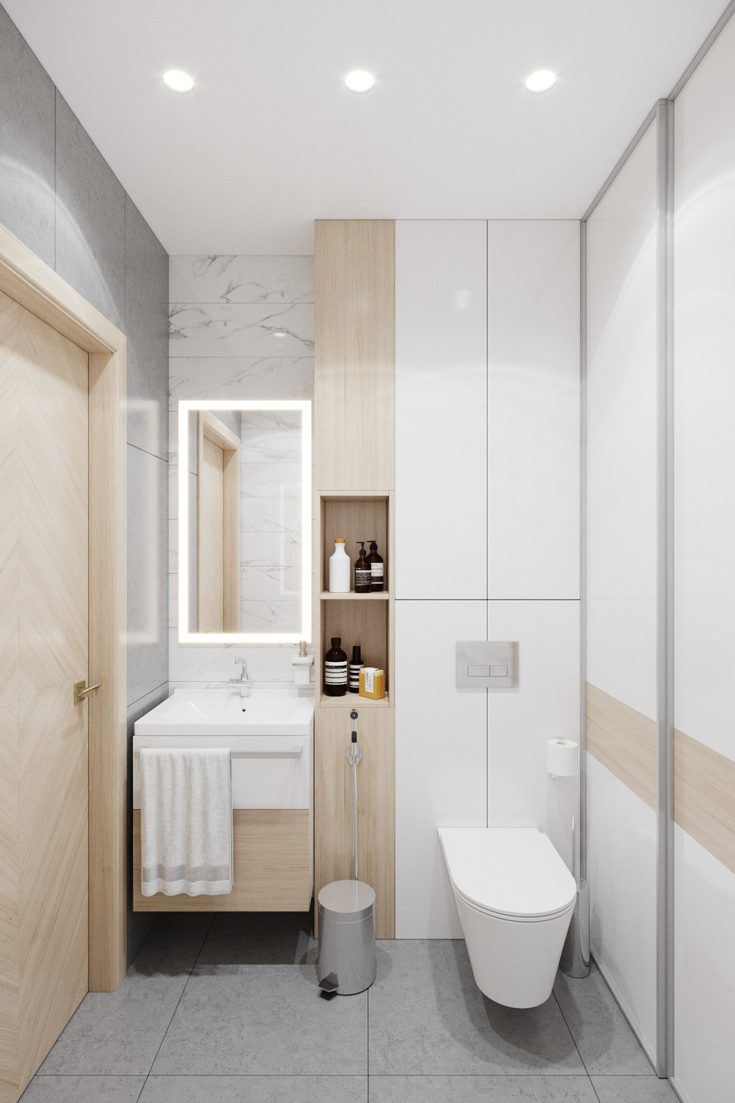 Интерьер квартиры Сканди