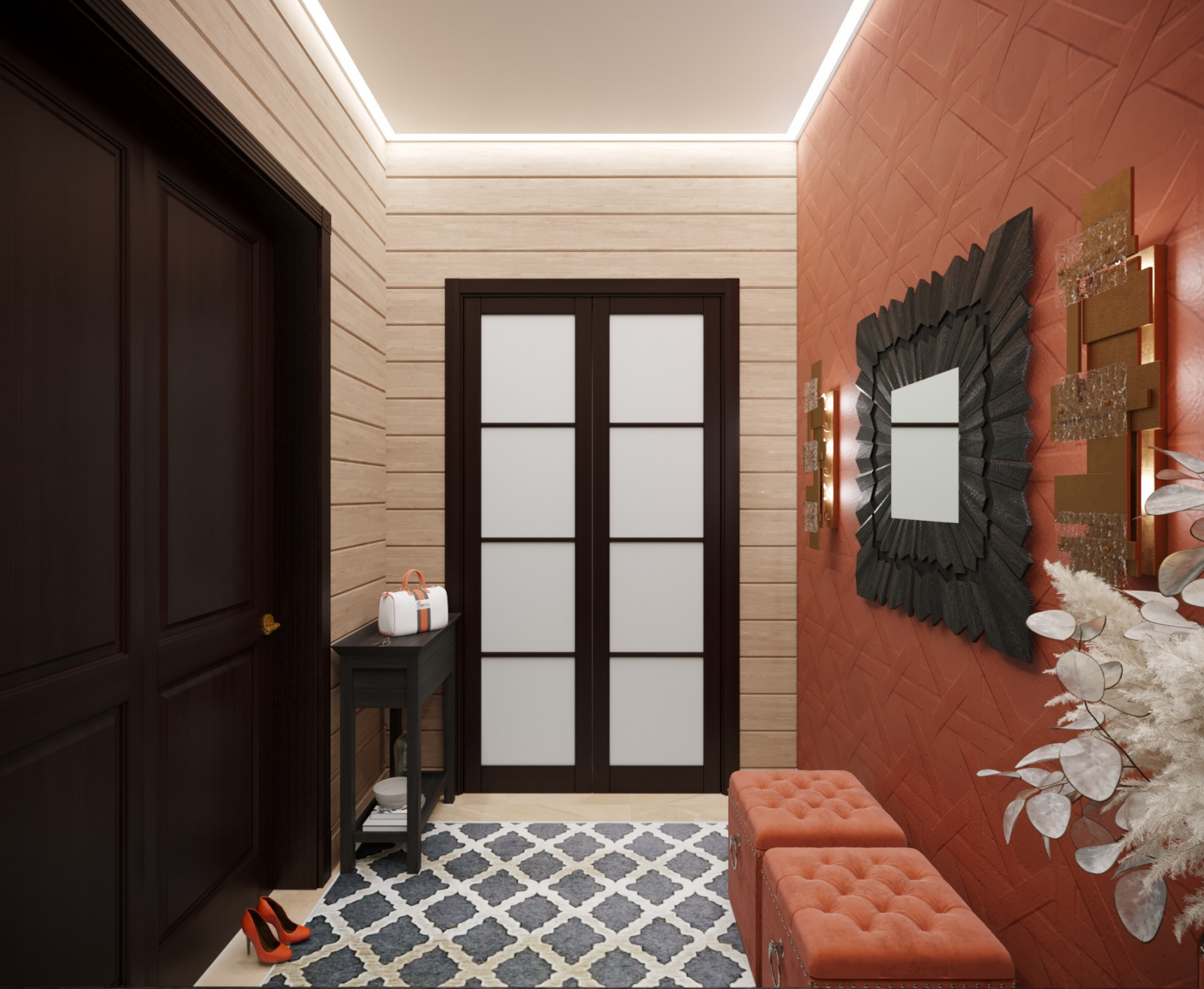 Просторный загородный дом