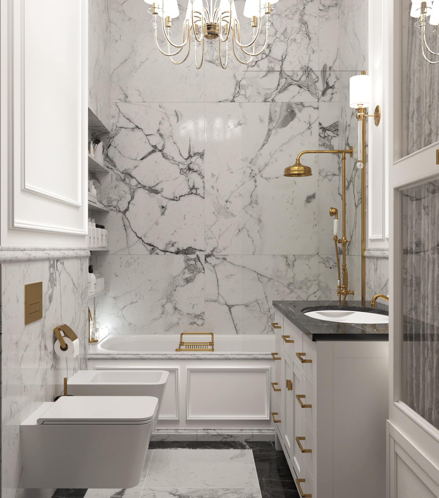 Спальня в классике