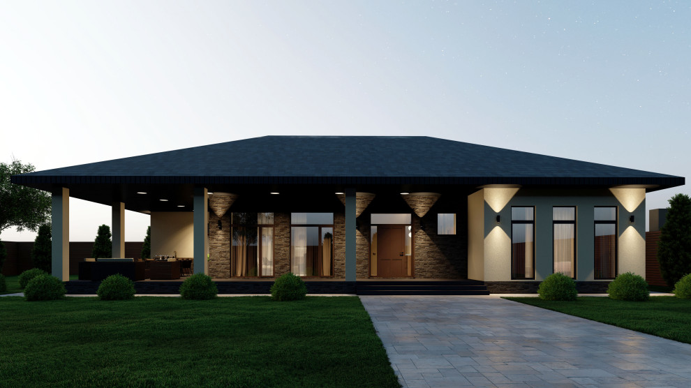 Обложка проекта: Коттедж на ул. Гидроузловской