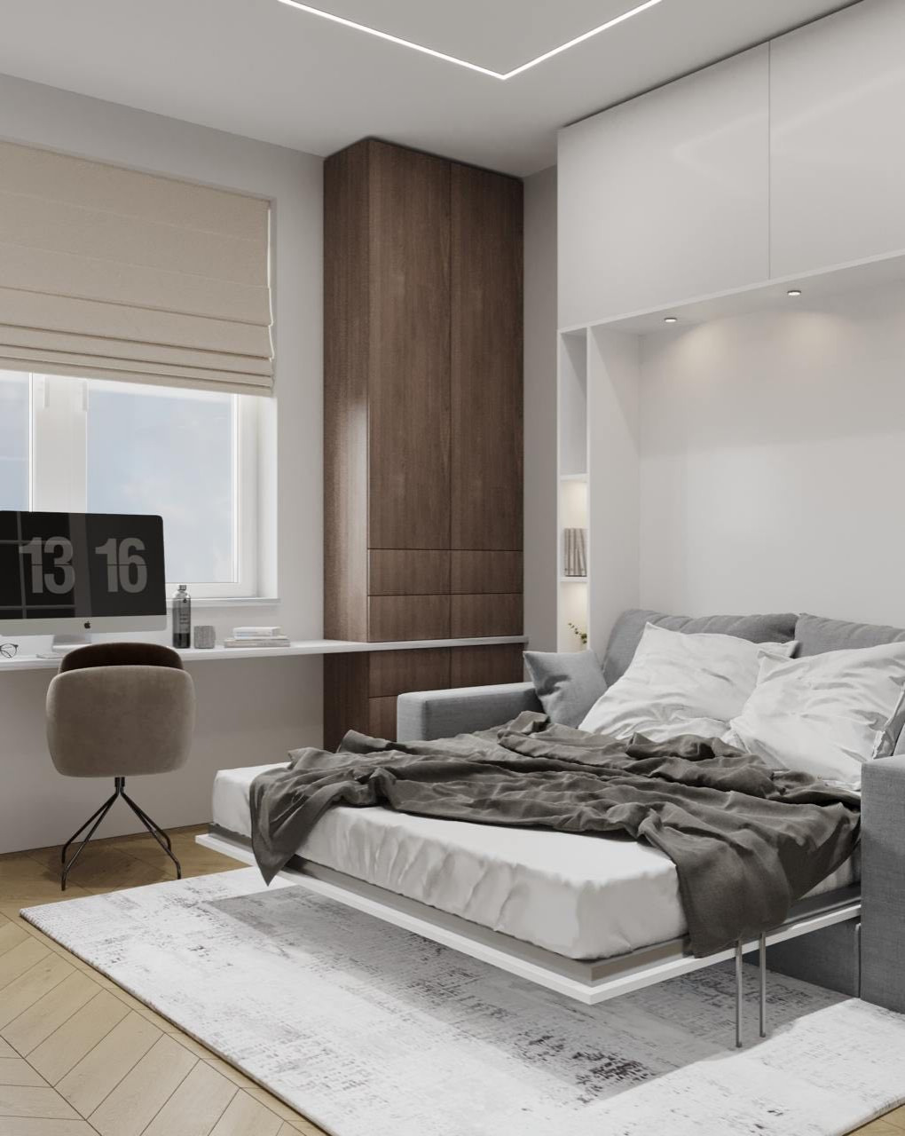 Квартира 2х комнатная