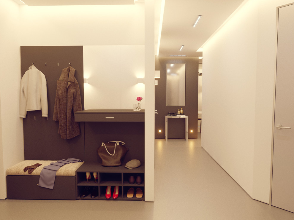 Интерьер квартиры в  ЖК "Дом на Фрунзенской". Санкт-Петербург