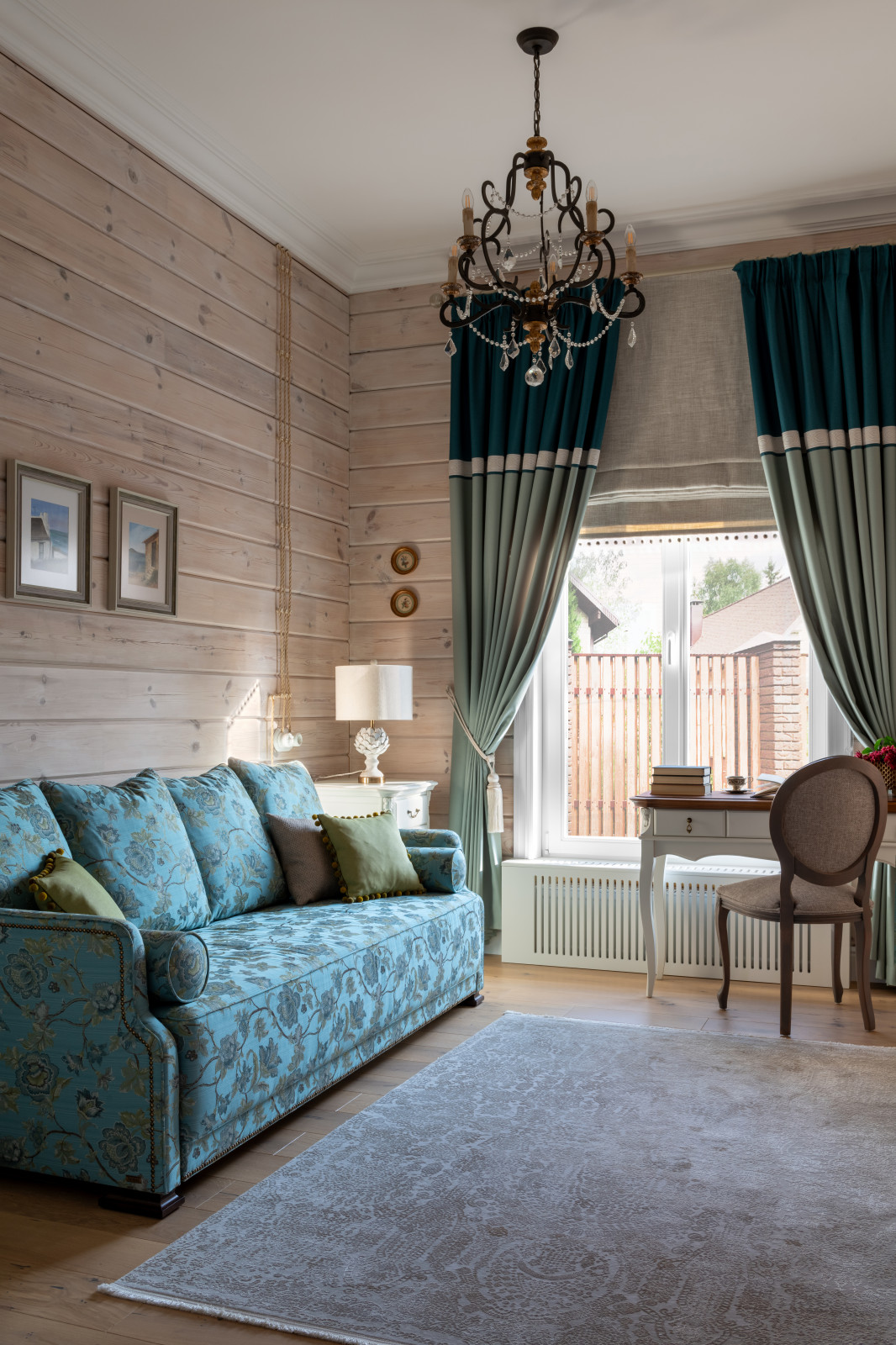 Интерьер деревянного дома