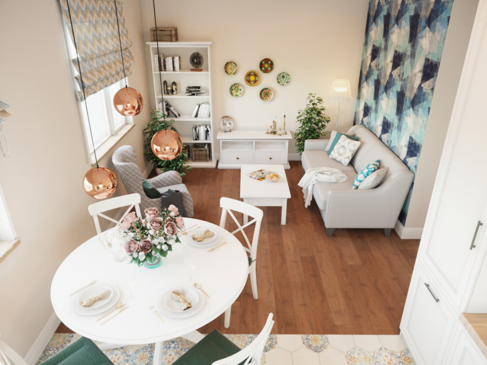 Коттедж в светлых тонах