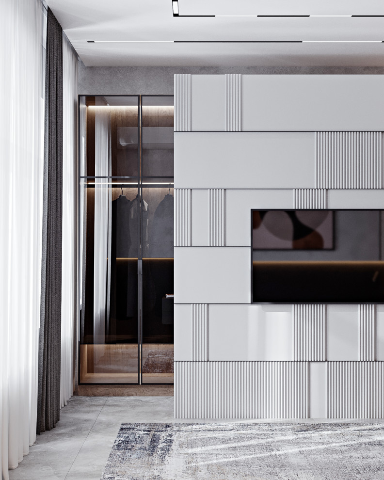 КП Первозванный 1,  спальня (вариант 3)