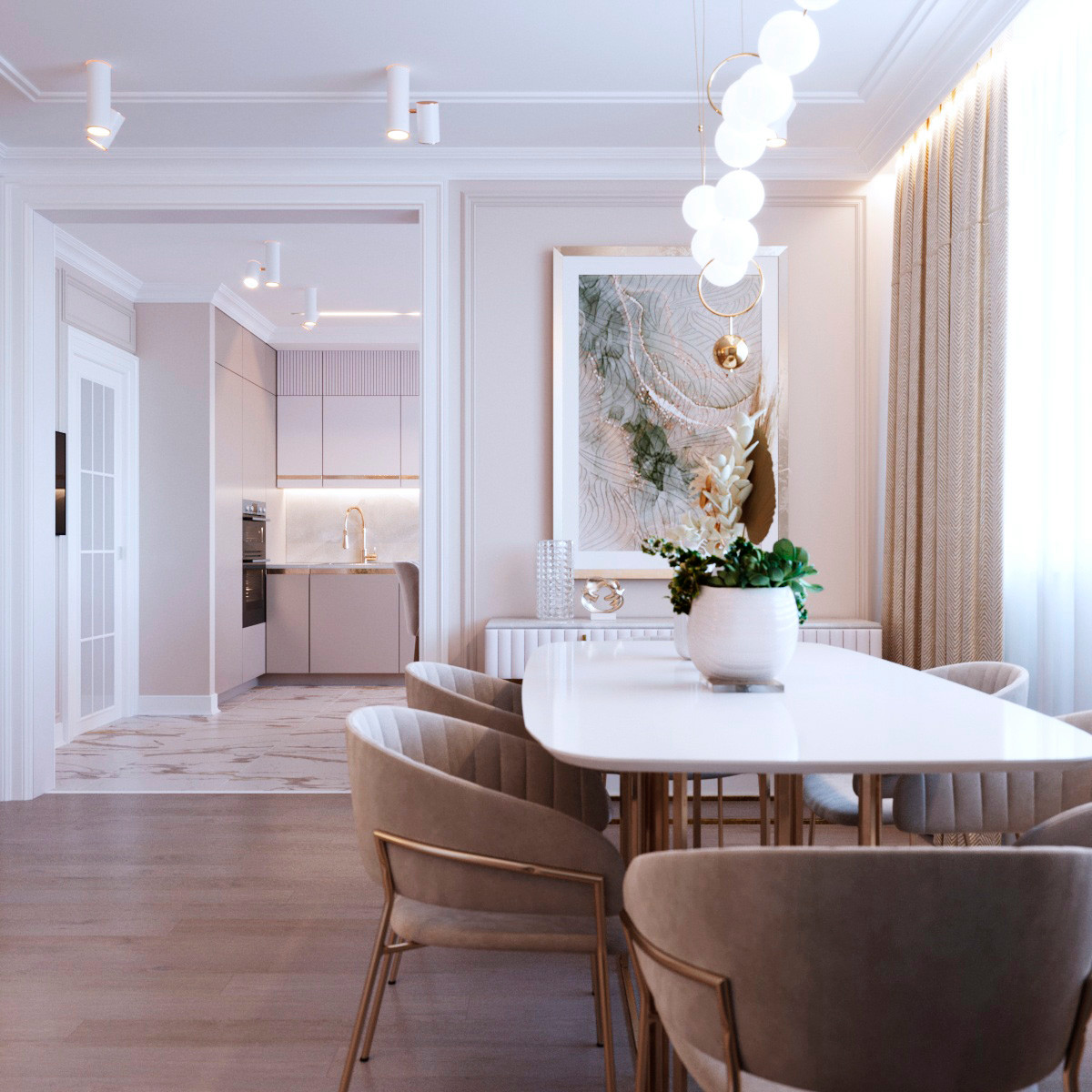 Дизайн интерьера квартиры в Москве