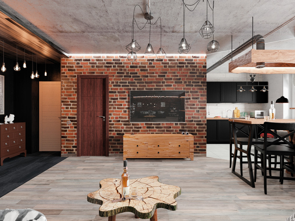 Квартира в стиле лофт