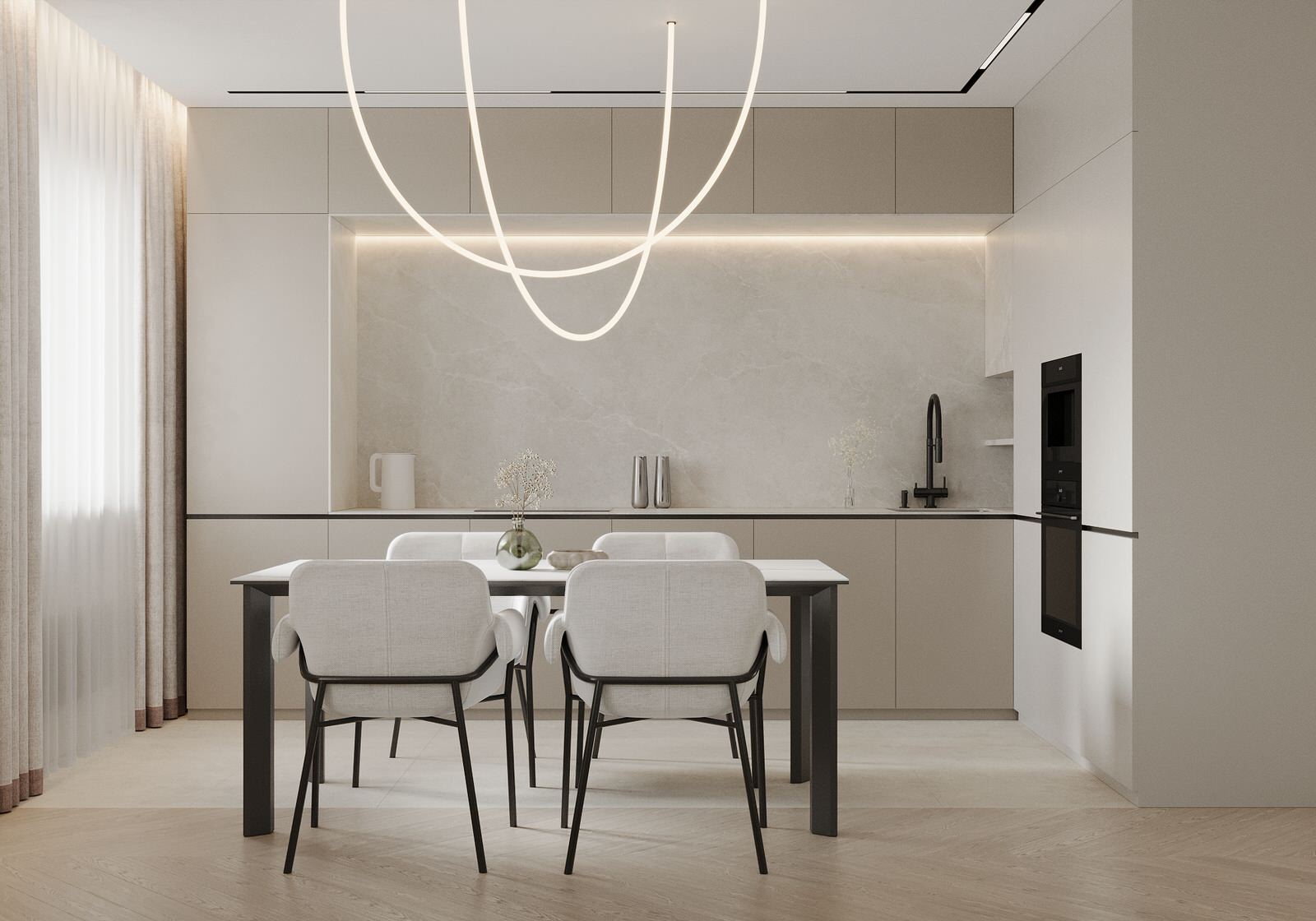 Кухня-гостиная