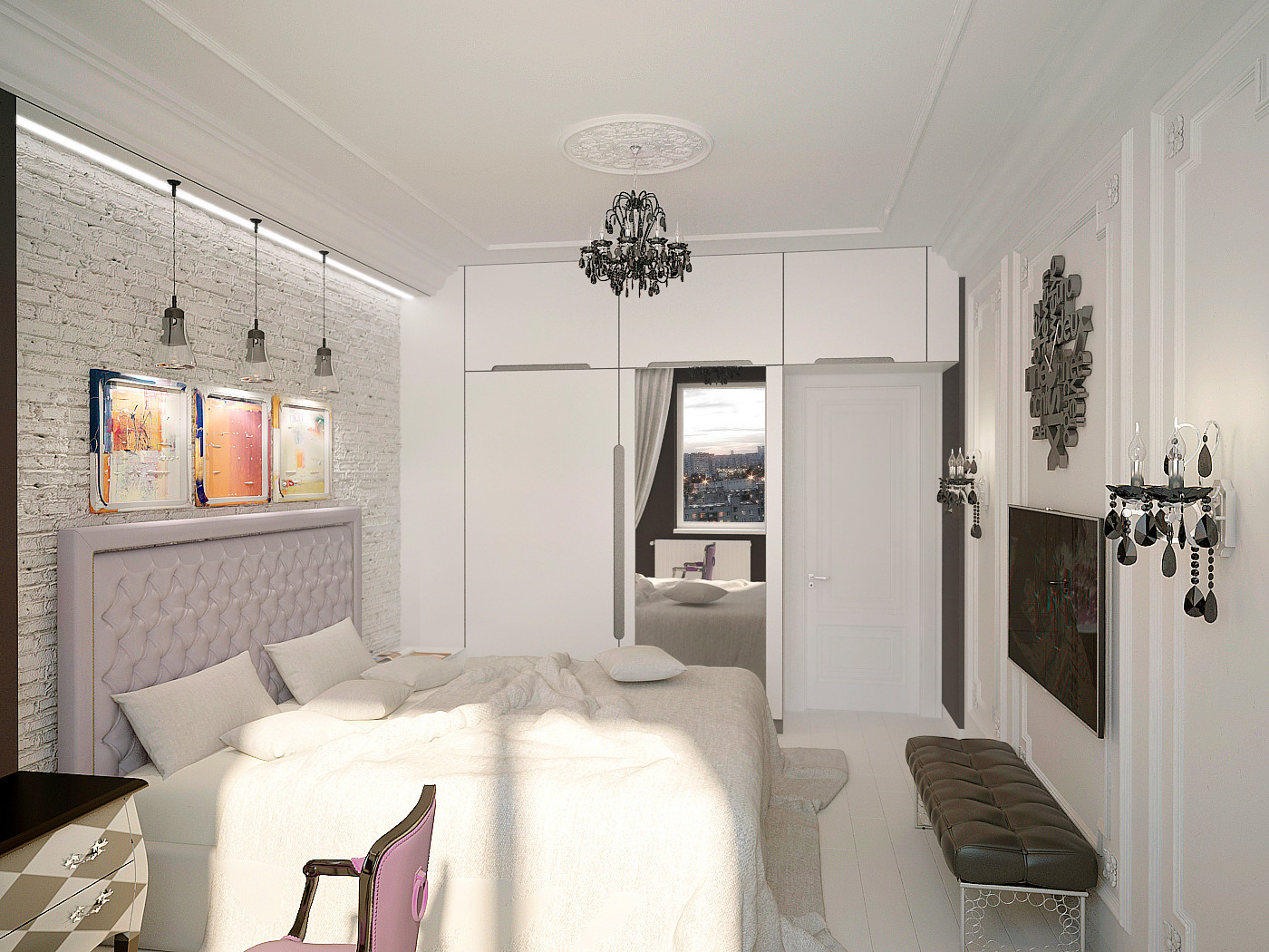 Небольшая бюджетная квартира