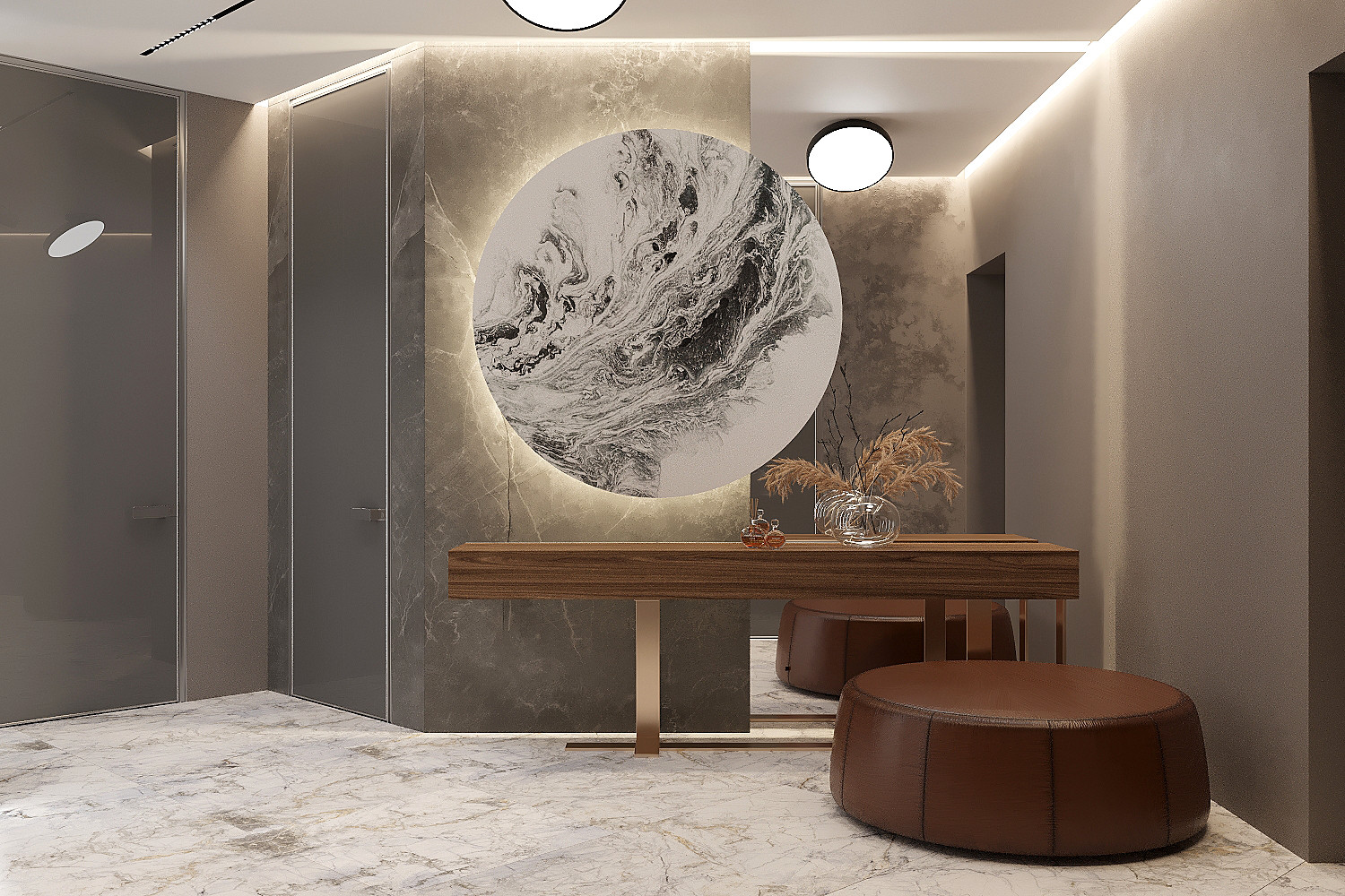 Обложка проекта: Интерьер квартиры ЖК "Ладья" в г. Самара 163м2