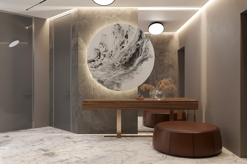 Обложка проекта: Интерьер квартиры ЖК "Ладья" в г. Самара 163м2