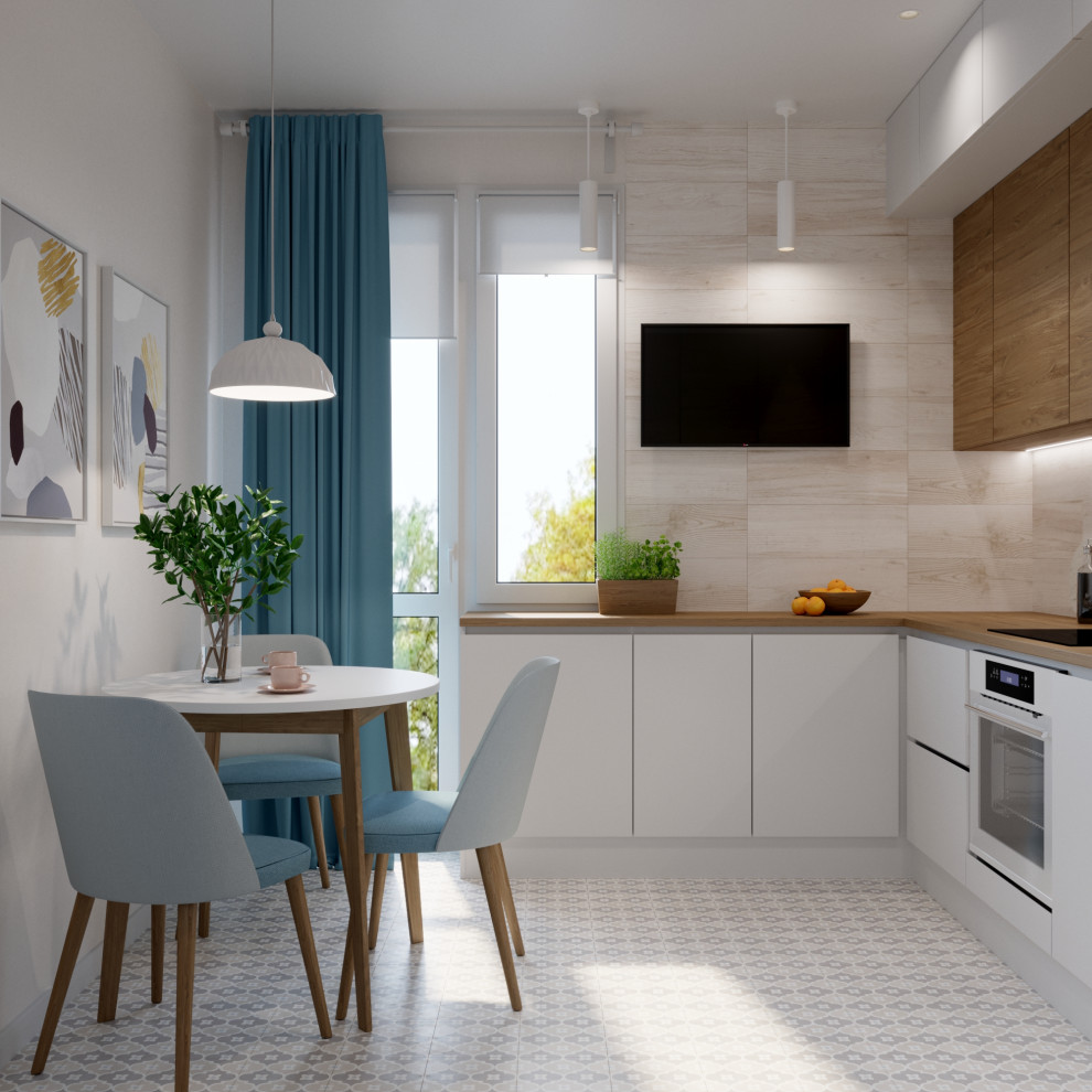 Квартира в Скандинавском стиле для молодой семьи