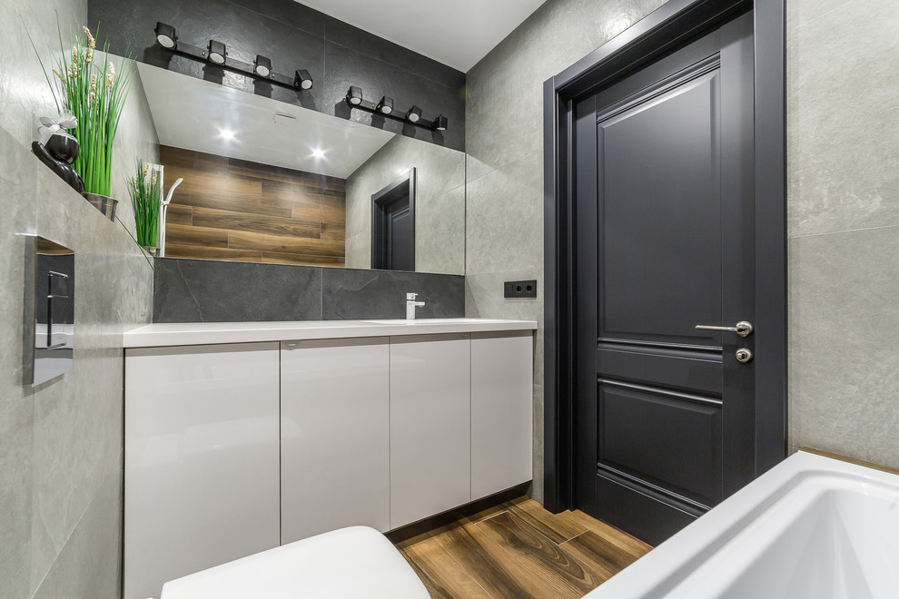 Современный интерьер в элементами лофта в Сочи