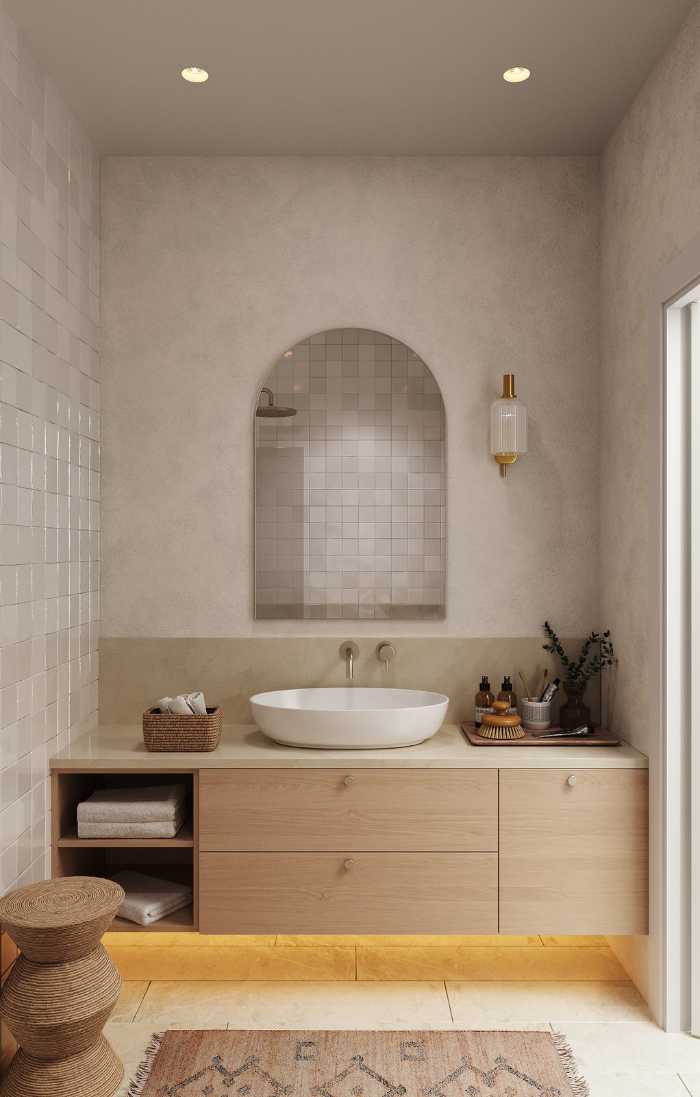 Интерьер квартиры 80 м2 в ЖК Вестердам на западе Москвы