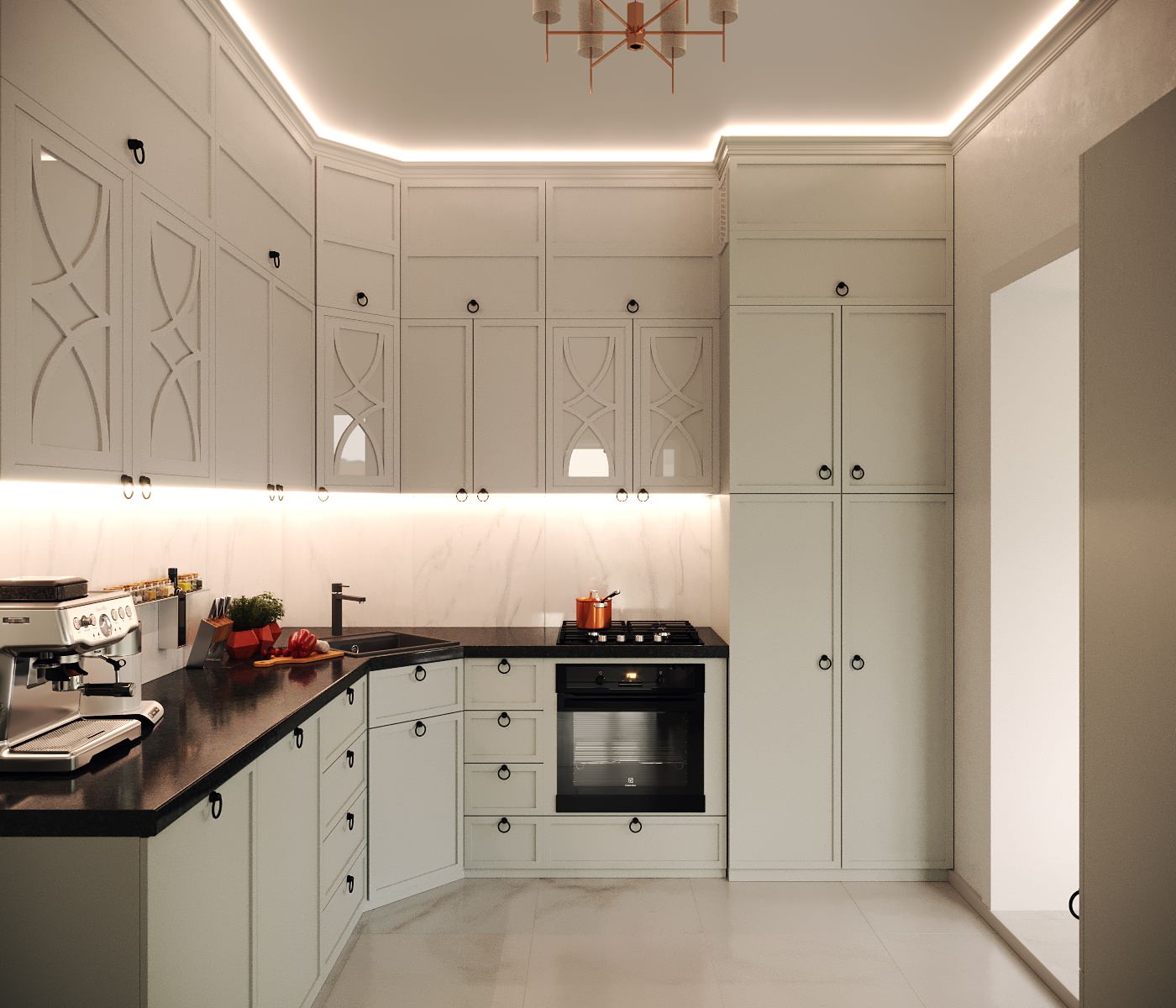 Дизайн интерьера двухкомнатной квартиры 73 м2