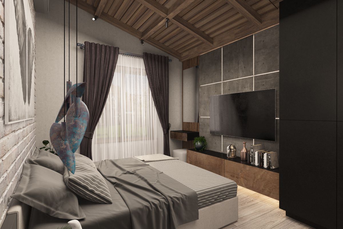 Коттедж в стиле Loft