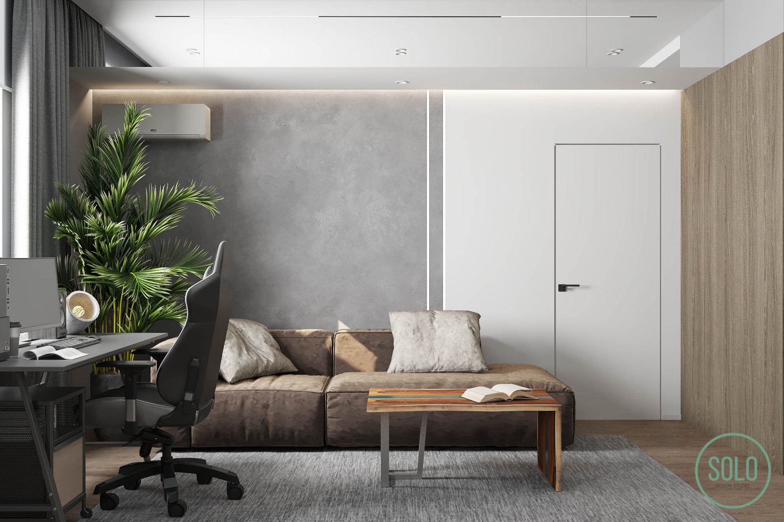 Серый минимализм