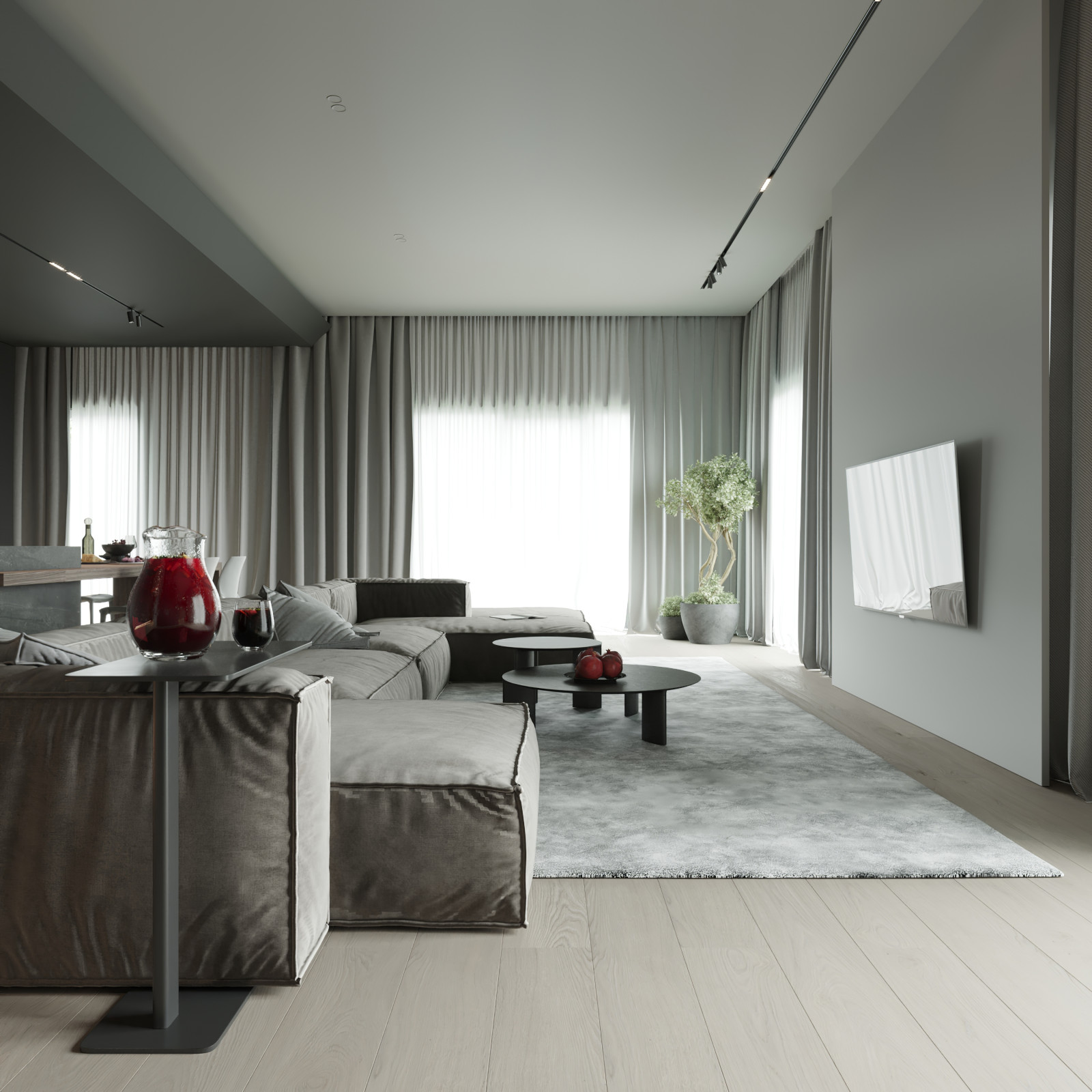 HL 2112 | Кухня-гостинная