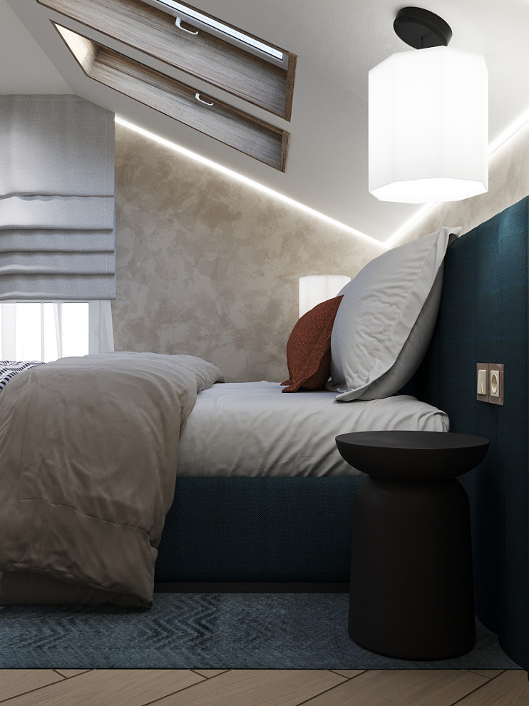 Проект спальни родителей в загородном доме