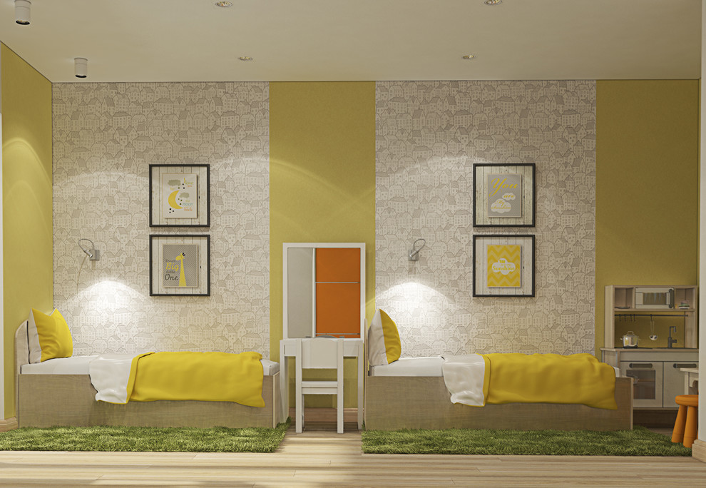 Дизайн-проект для семьи с двумя детьми