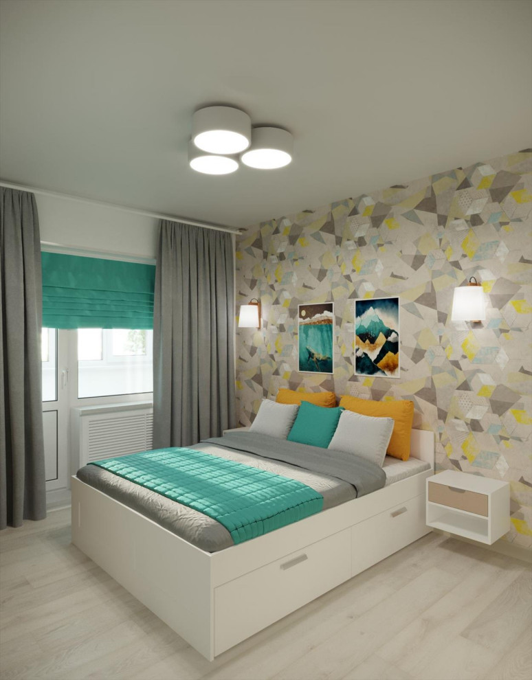 Сканди интерьер 3-комн.кв.