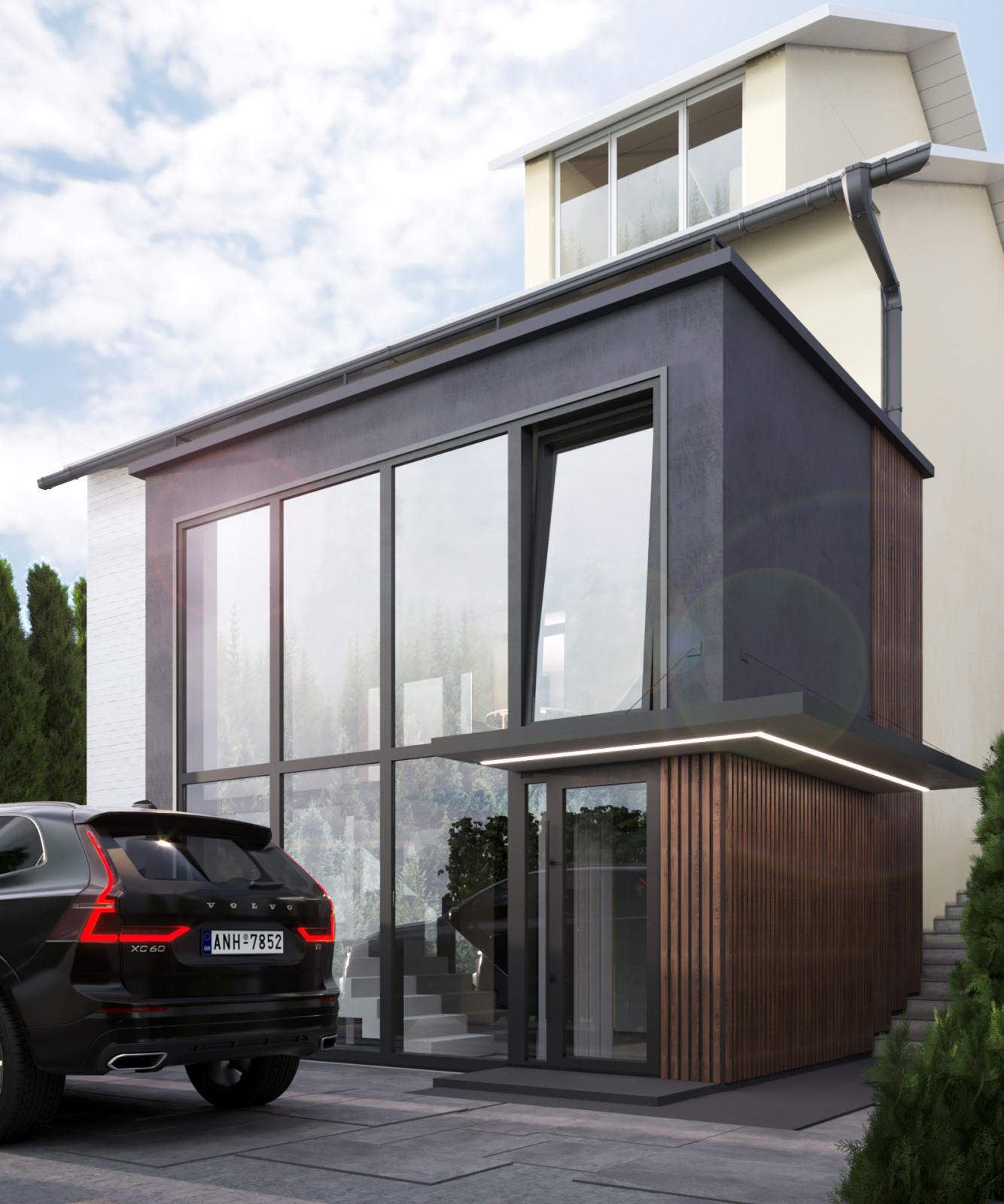 Реконструкция дома в садовом товариществе Наука 1978 (Раубичи)