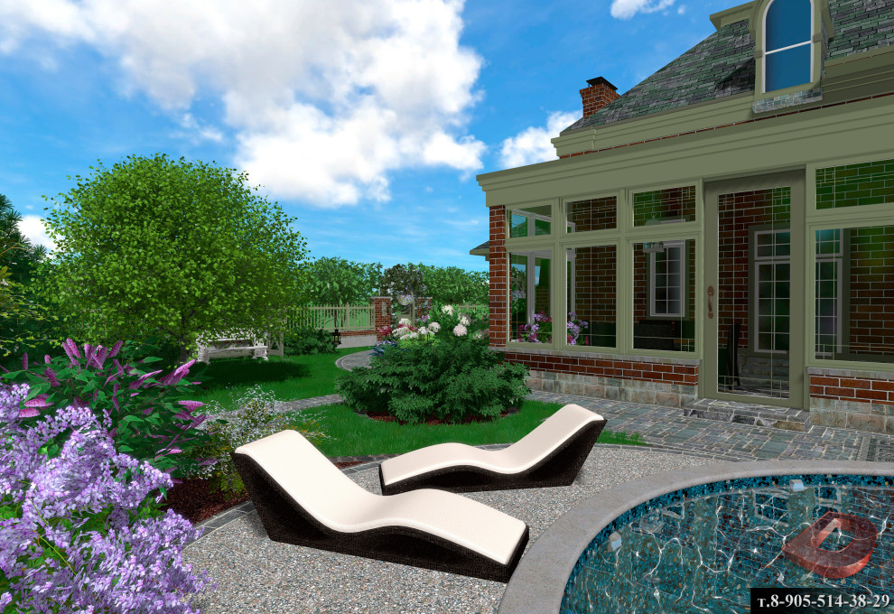 Проект ландшафтного дизайна участка 15,5 соток, Прибалтика , 2019г.